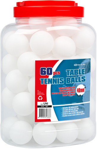 ABS table tennis balls