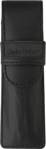Charles Dickens® leather pen pouch