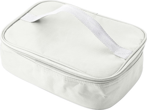 Plastic lunchbox in cooler bag