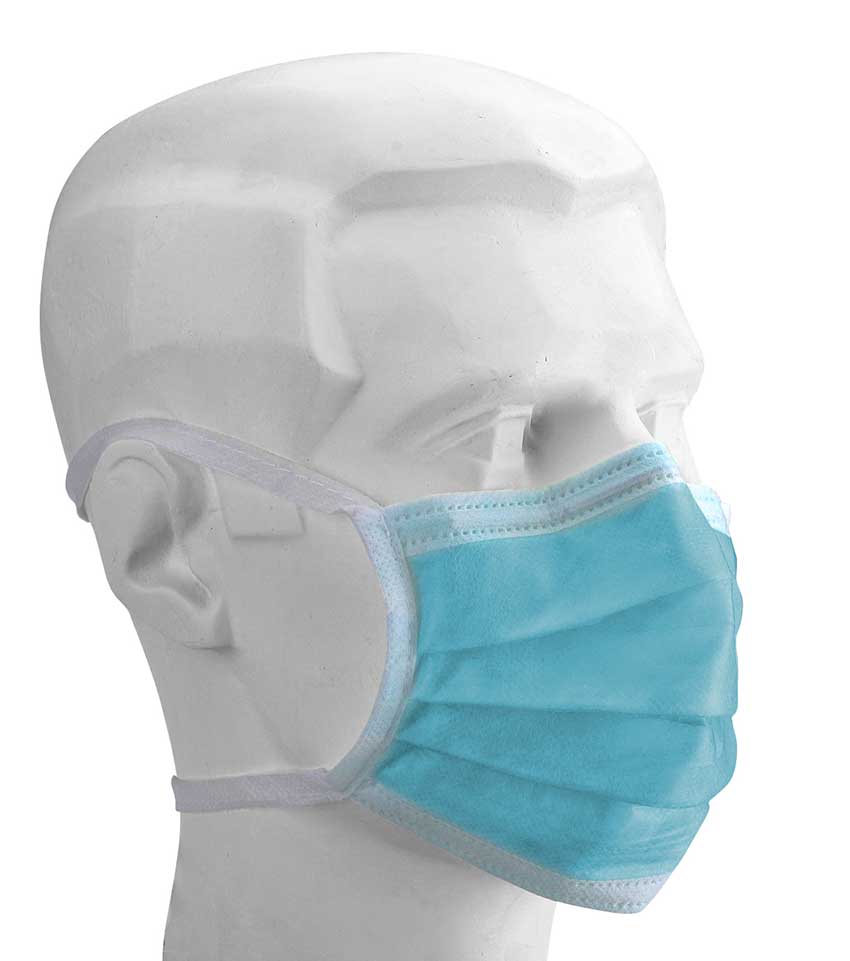 Kirurgiskt munskydd Typ IIR steril med knytband