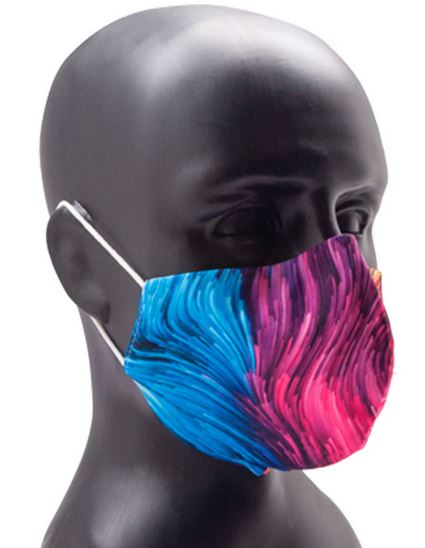 FFP2 munskydd i textil (i eget fullfärgstryck)