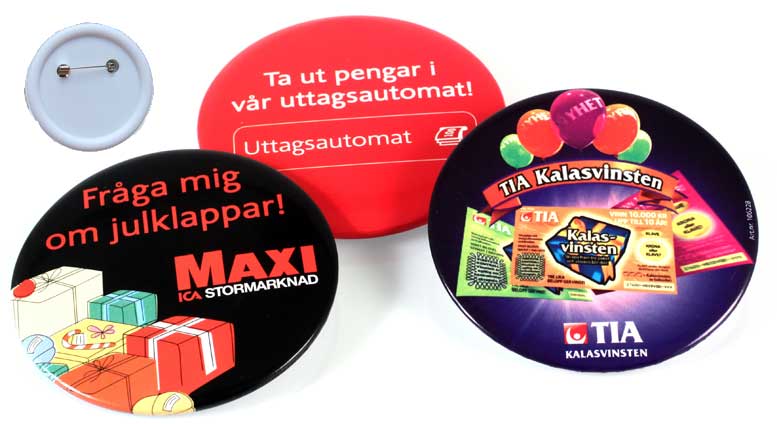 Campaign buttons (50 mm Ø)