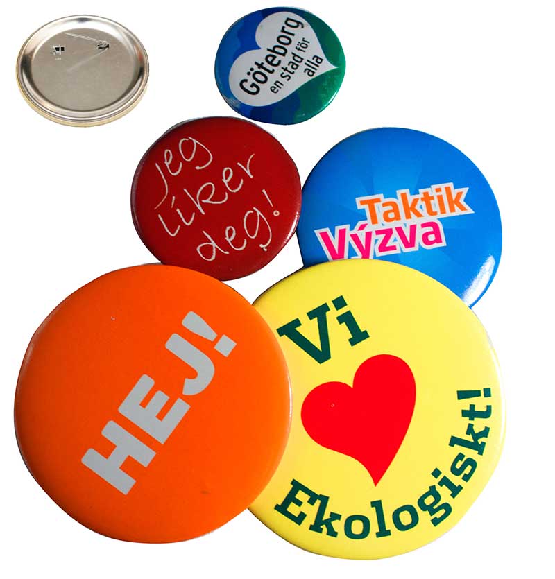 Campaign buttons (44 mm Ø)
