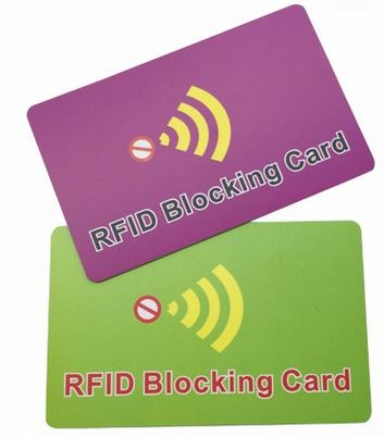 RFID -blokkeringskort