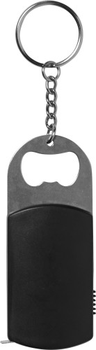 ABS key holder with bottle opener