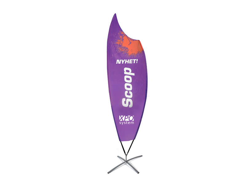 Beachflagga Premium Scoop (XL)