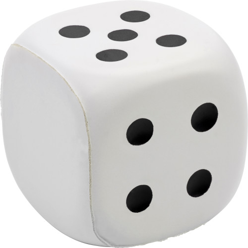 PU foam dice with dots